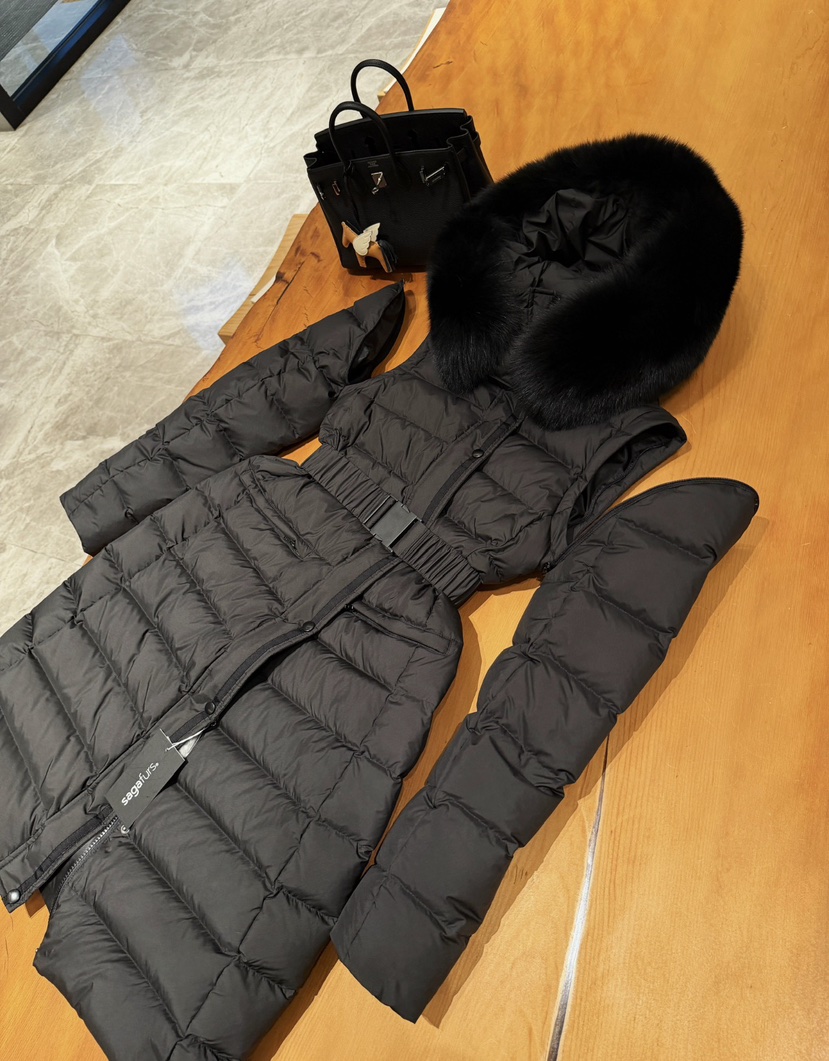 LAVIEU東大門㊣直郵女裝新品25秋冬人氣推薦長款羽絨服可拆卸LAVIEU長款羽絨服