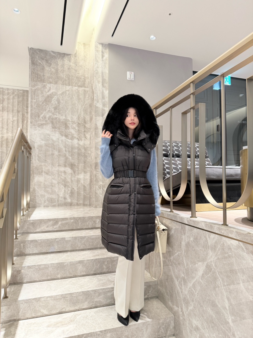 LAVIEU東大門㊣直郵女裝新品25秋冬人氣推薦長款羽絨服可拆卸LAVIEU長款羽絨服