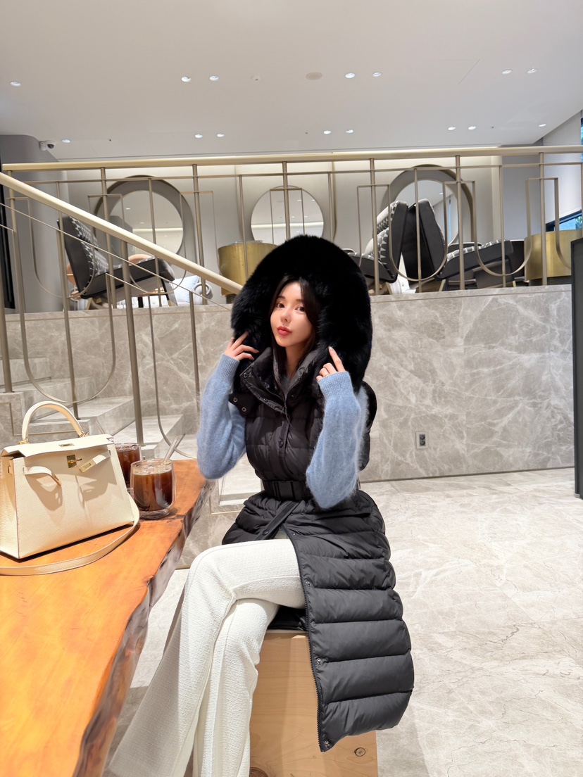 LAVIEU東大門㊣直郵女裝新品25秋冬人氣推薦長款羽絨服可拆卸LAVIEU長款羽絨服