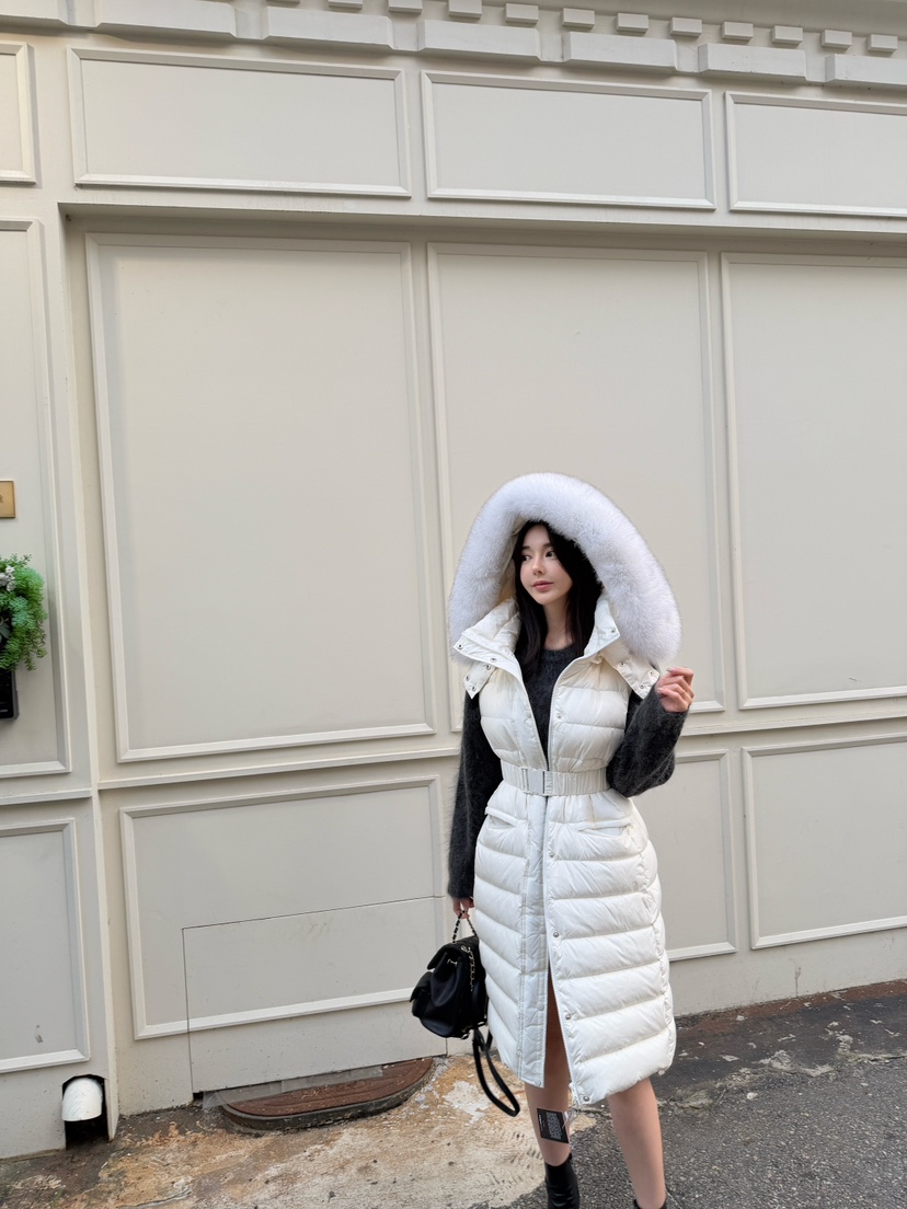 LAVIEU東大門㊣直郵女裝新品25秋冬人氣推薦長款羽絨服可拆卸LAVIEU長款羽絨服