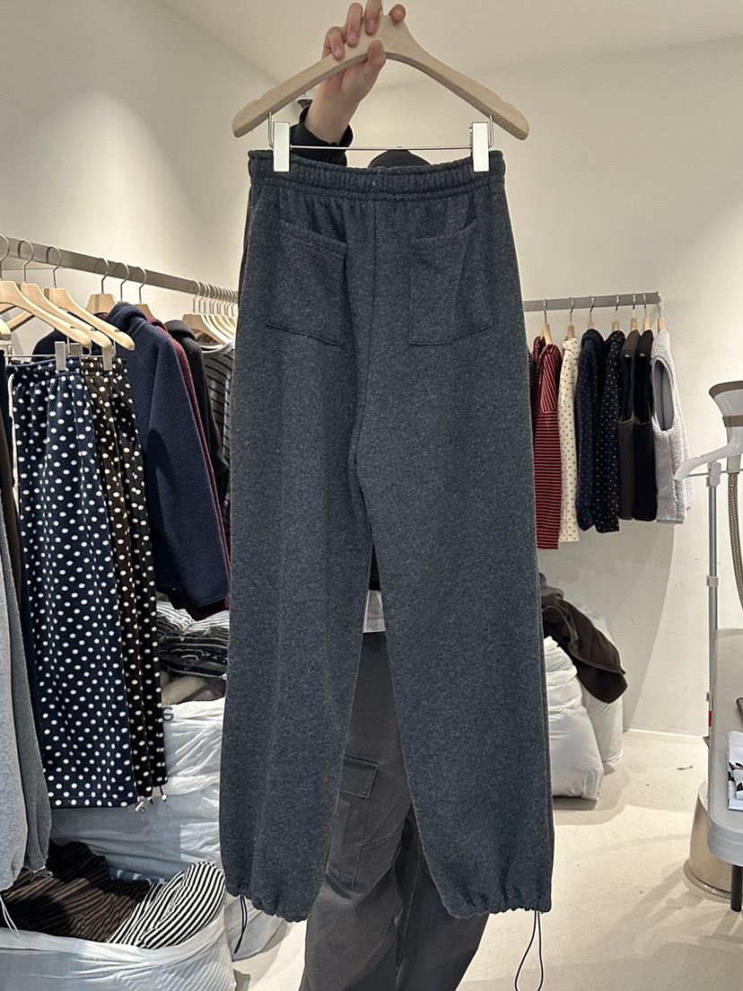 PEPPER-L東大門㊣代購女裝新品25秋冬時尚人氣休閑褲加絨羊毛PEPPER休閑褲