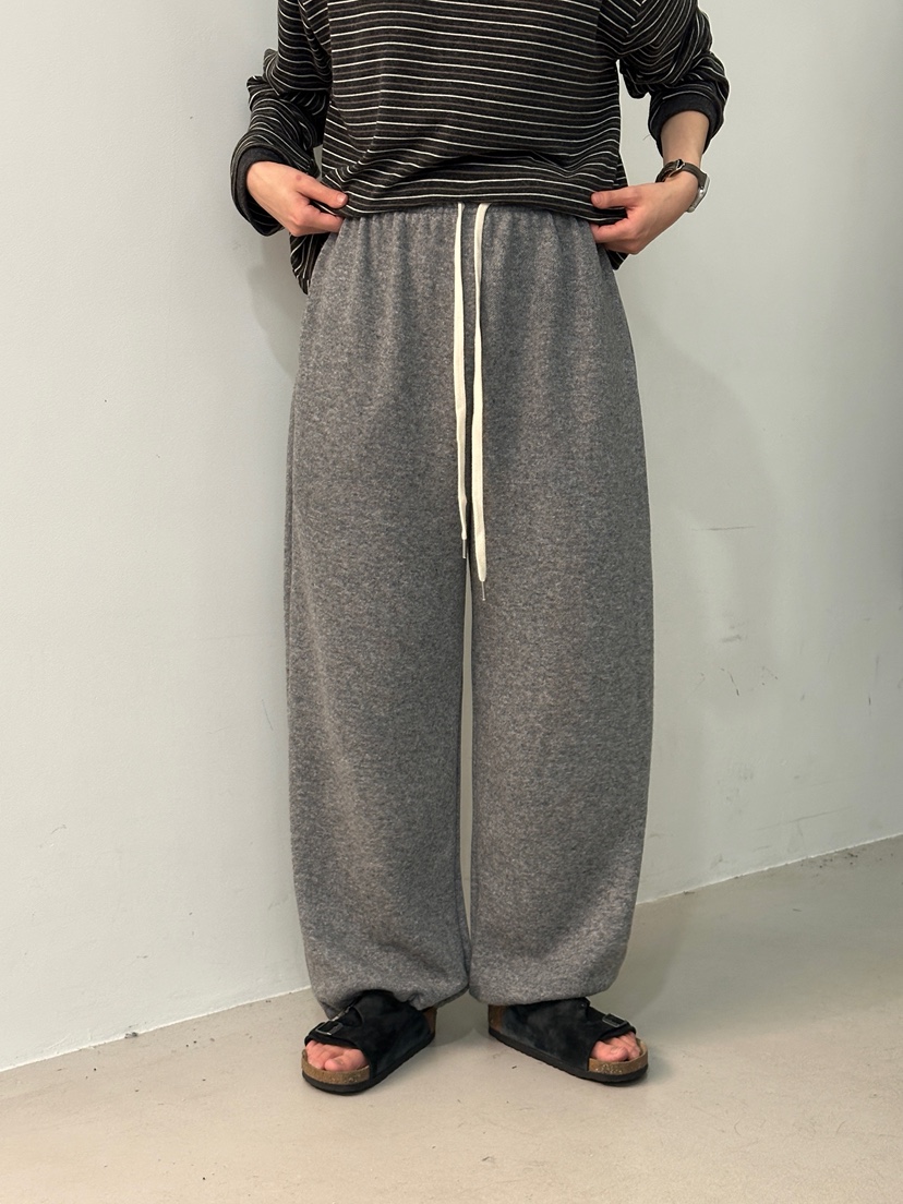 PEPPER-L東大門㊣代購女裝新品25秋冬時尚人氣休閑褲加絨羊毛PEPPER休閑褲