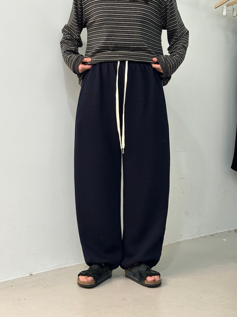 PEPPER-L東大門㊣代購女裝新品25秋冬時尚人氣休閑褲加絨羊毛PEPPER休閑褲