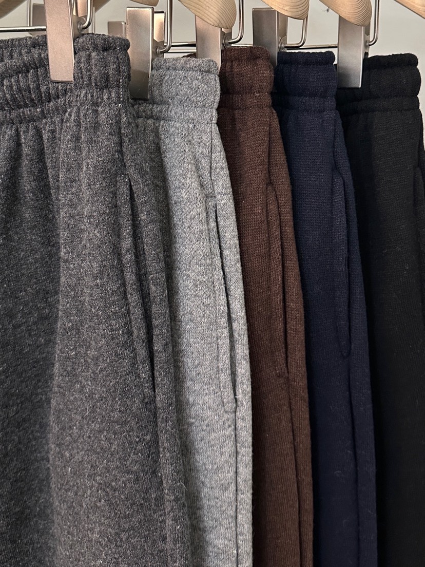 PEPPER-L東大門㊣代購女裝新品25秋冬時尚人氣休閑褲加絨羊毛PEPPER休閑褲