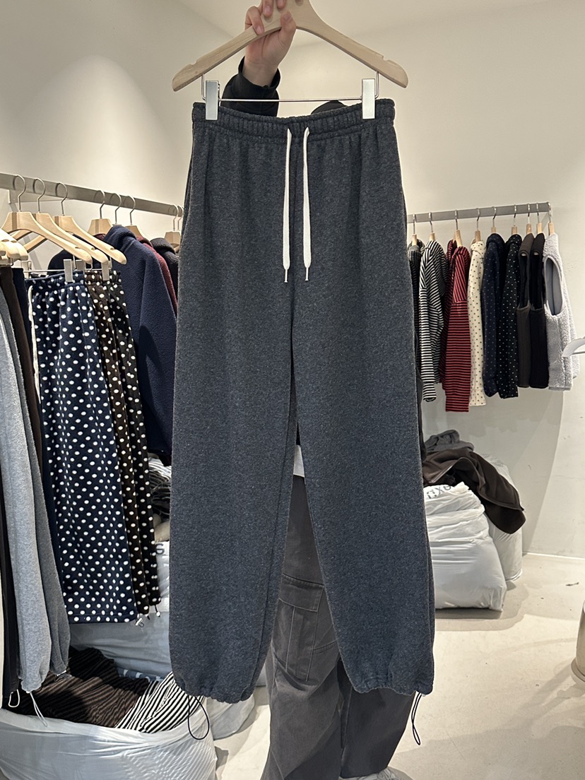 PEPPER-L東大門㊣代購女裝新品25秋冬時尚人氣休閑褲加絨羊毛PEPPER休閑褲圖色1