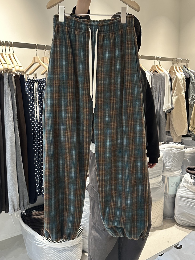 PEPPER-L韓國直郵㊣女裝新品真品25秋冬推薦熱賣休閑褲加絨PEPPER休閑褲圖色2