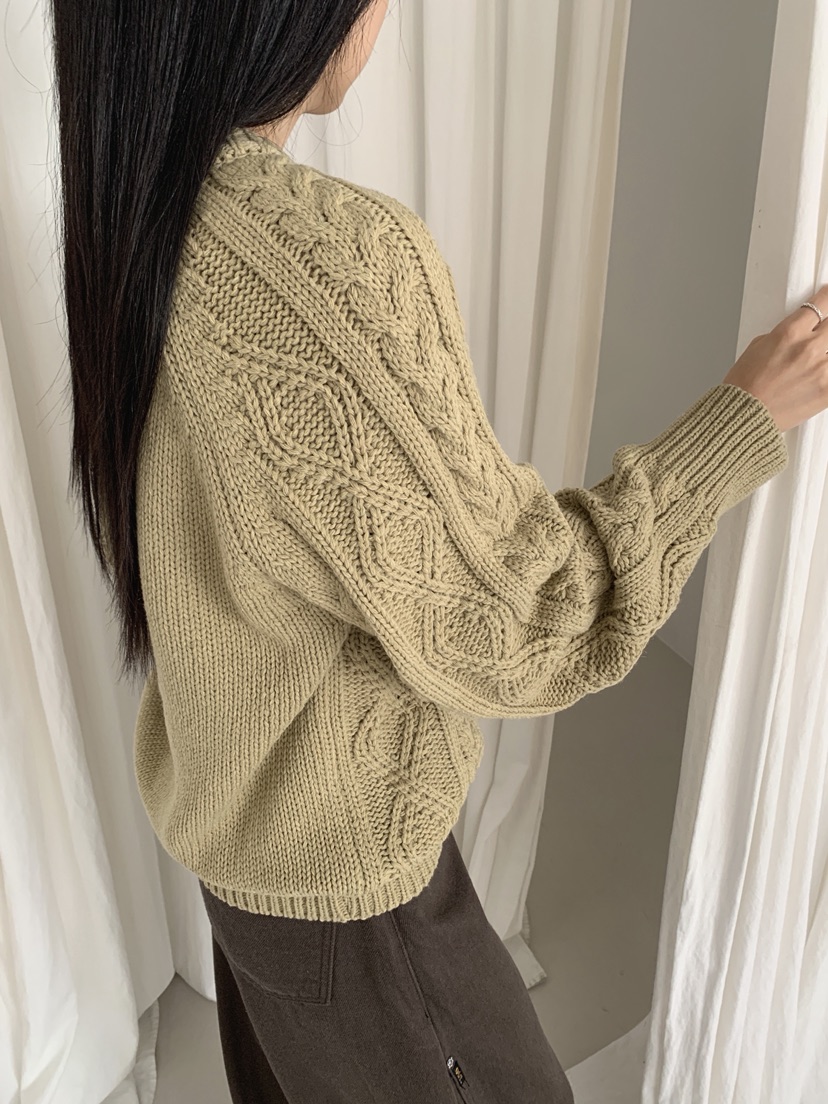 COME OPEN韓國代購㊣女士新款25秋冬職業時尚休閑推薦毛衣COMP-(COME OPEN)毛衣