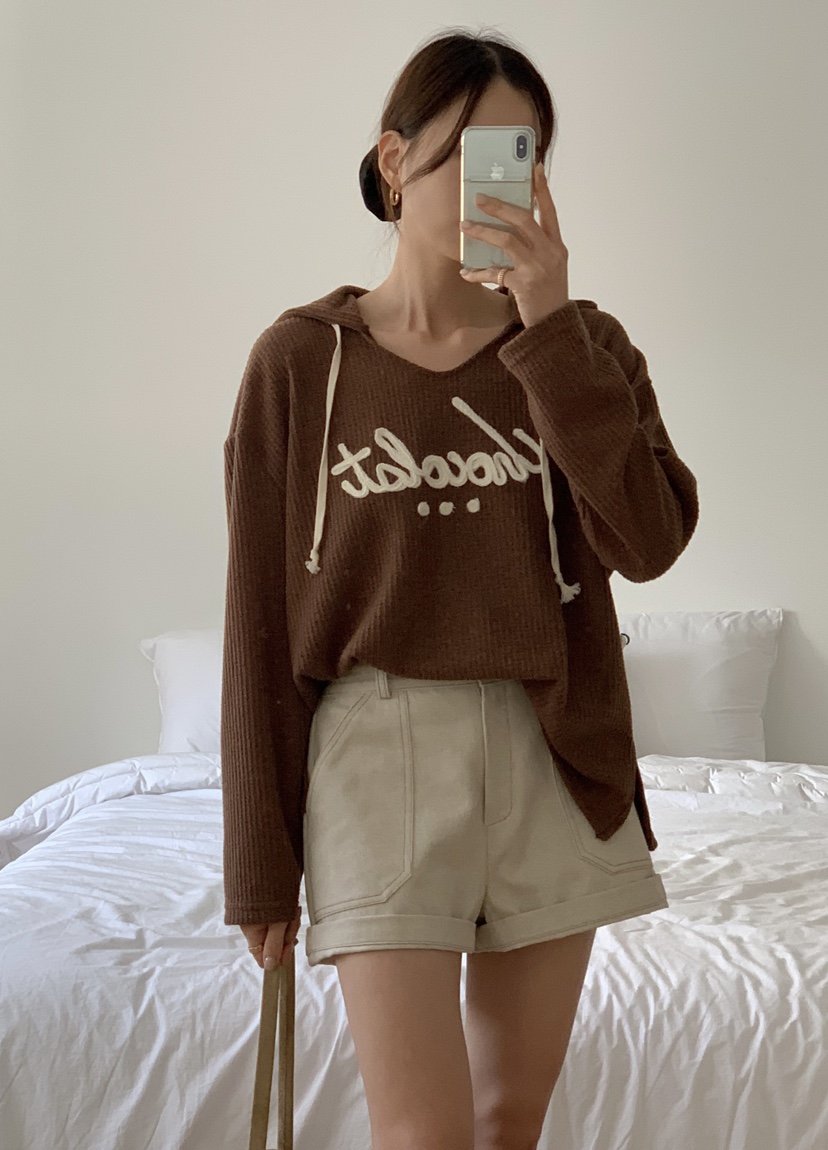 RE:FRESH-L韓國代購㊣女士新品休閑真品推薦熱賣時尚長袖T恤RE:FRESH長袖T恤