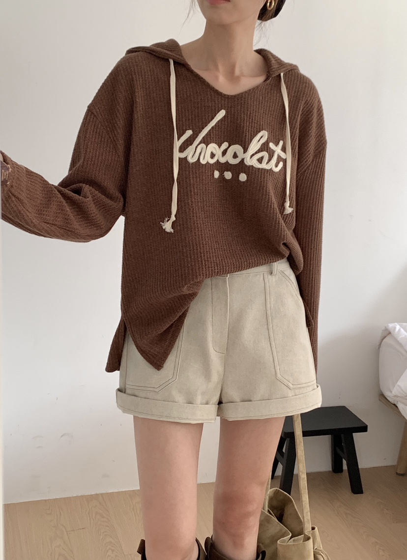 RE:FRESH-L韓國代購㊣女士新品休閑真品推薦熱賣時尚長袖T恤RE:FRESH長袖T恤