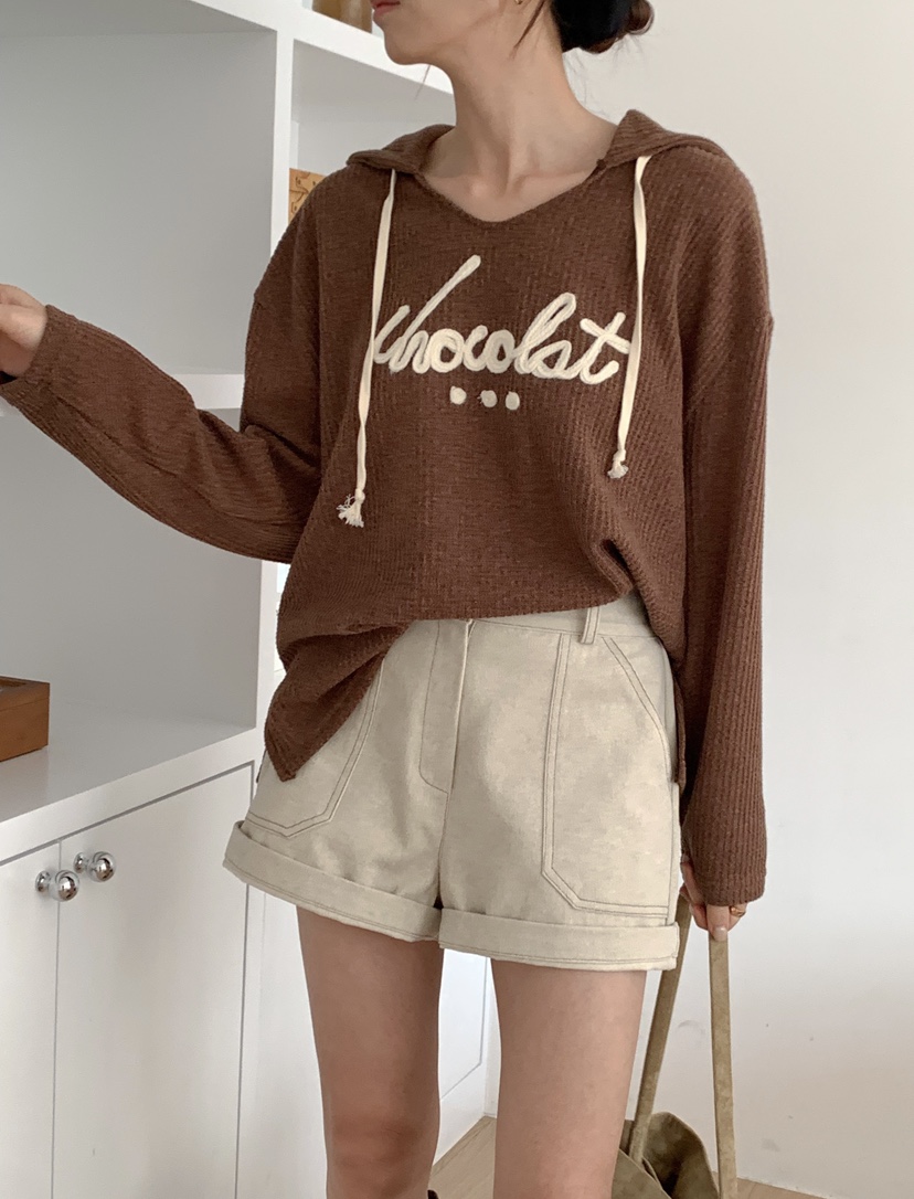 RE:FRESH-L韓國代購㊣女士新品休閑真品推薦熱賣時尚長袖T恤RE:FRESH長袖T恤