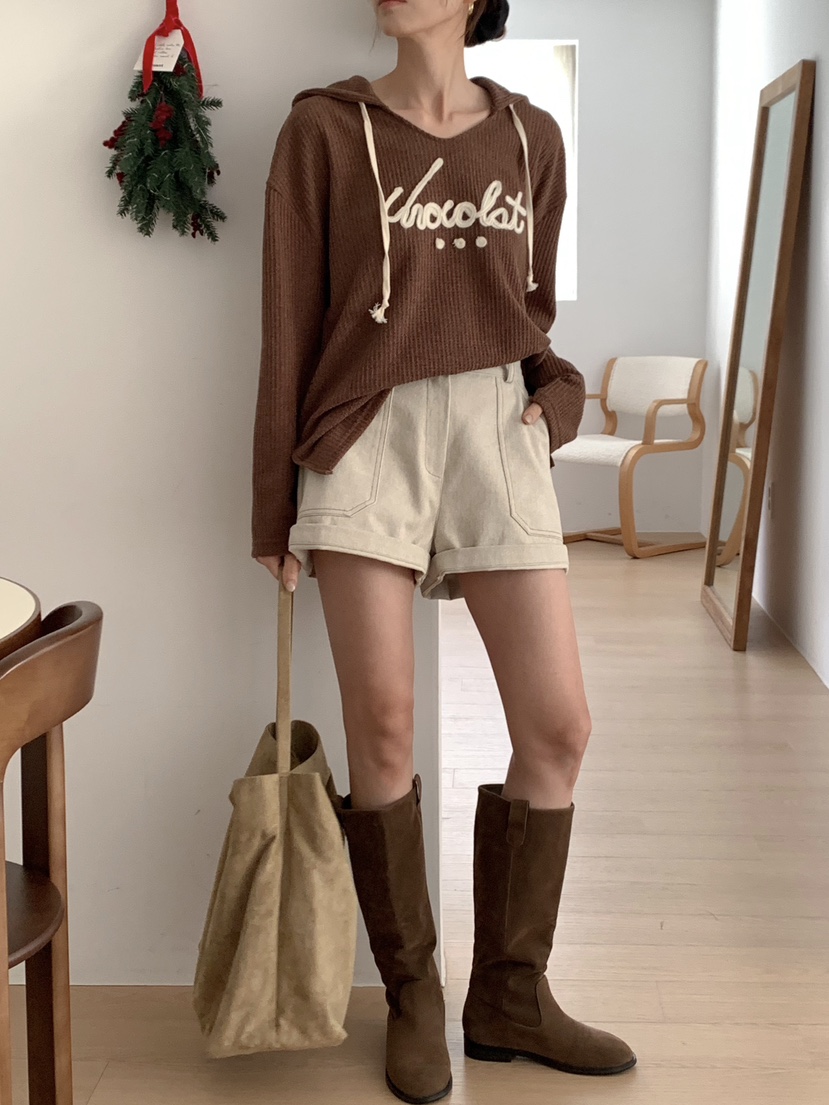 RE:FRESH-L韓國代購㊣女士新品休閑真品推薦熱賣時尚長袖T恤RE:FRESH長袖T恤