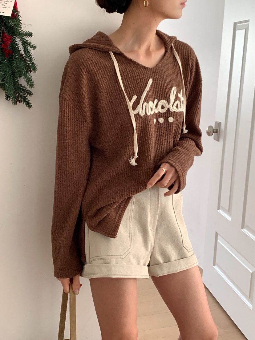 RE:FRESH-L韓國代購㊣女士新品休閑真品推薦熱賣時尚長袖T恤RE:FRESH長袖T恤