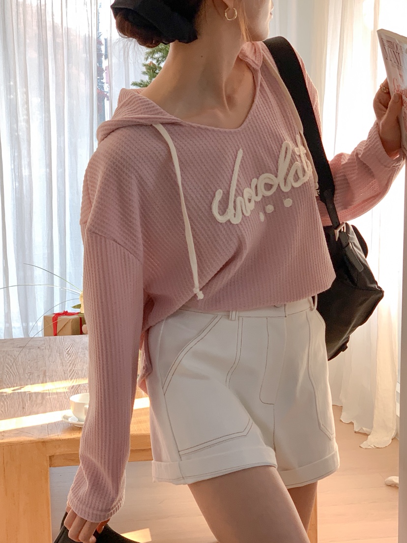 RE:FRESH-L韓國代購㊣女士新品休閑真品推薦熱賣時尚長袖T恤RE:FRESH長袖T恤