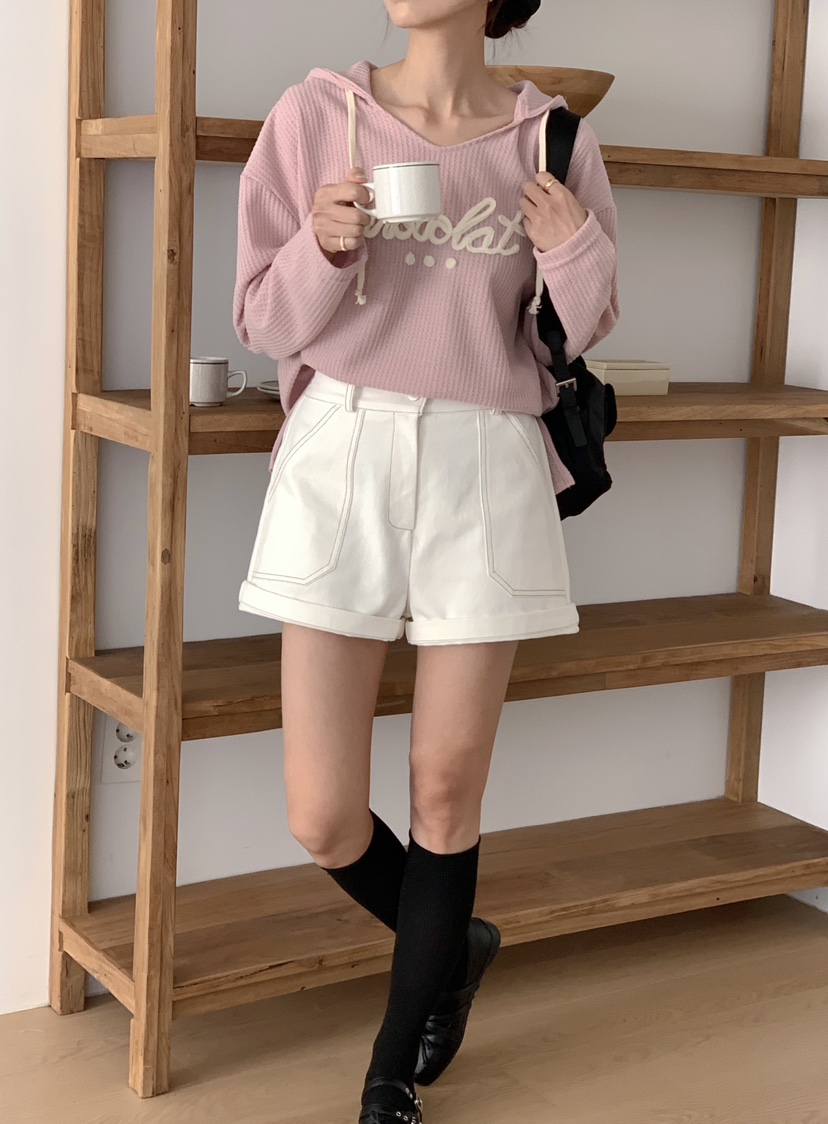 RE:FRESH-L韓國代購㊣女士新品休閑真品推薦熱賣時尚長袖T恤RE:FRESH長袖T恤