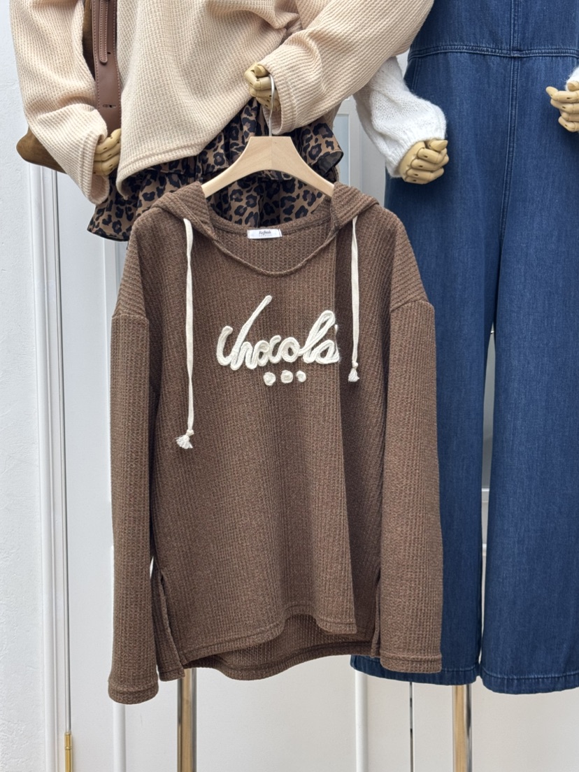 RE:FRESH-L韓國代購㊣女士新品休閑真品推薦熱賣時尚長袖T恤RE:FRESH長袖T恤圖色2