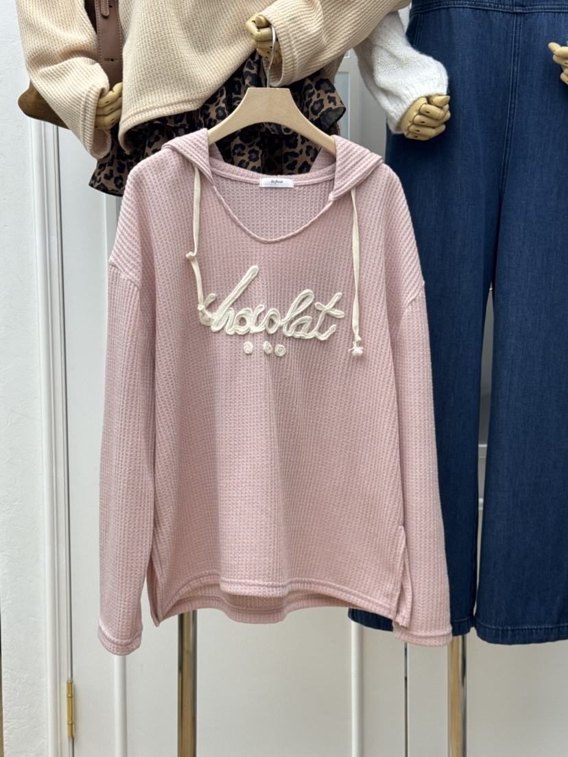 RE:FRESH-L韓國代購㊣女士新品休閑真品推薦熱賣時尚長袖T恤RE:FRESH長袖T恤圖色3