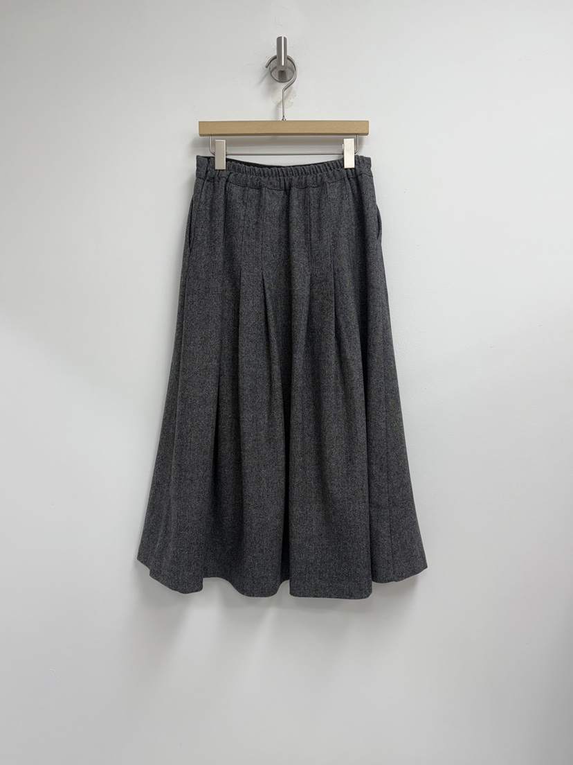 YIKHO STYLE韓國代購㊣女士新品真品熱賣推薦時尚長裙人字紋YIKHO STYLE長裙