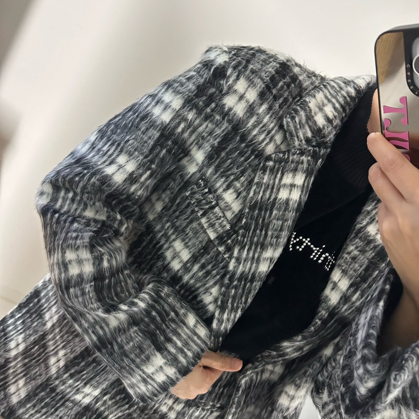 SOUIT東大門㊣實拍女士新品真品人氣休閑推薦短款大衣馬海毛SOUIT by mabel-L短款大衣