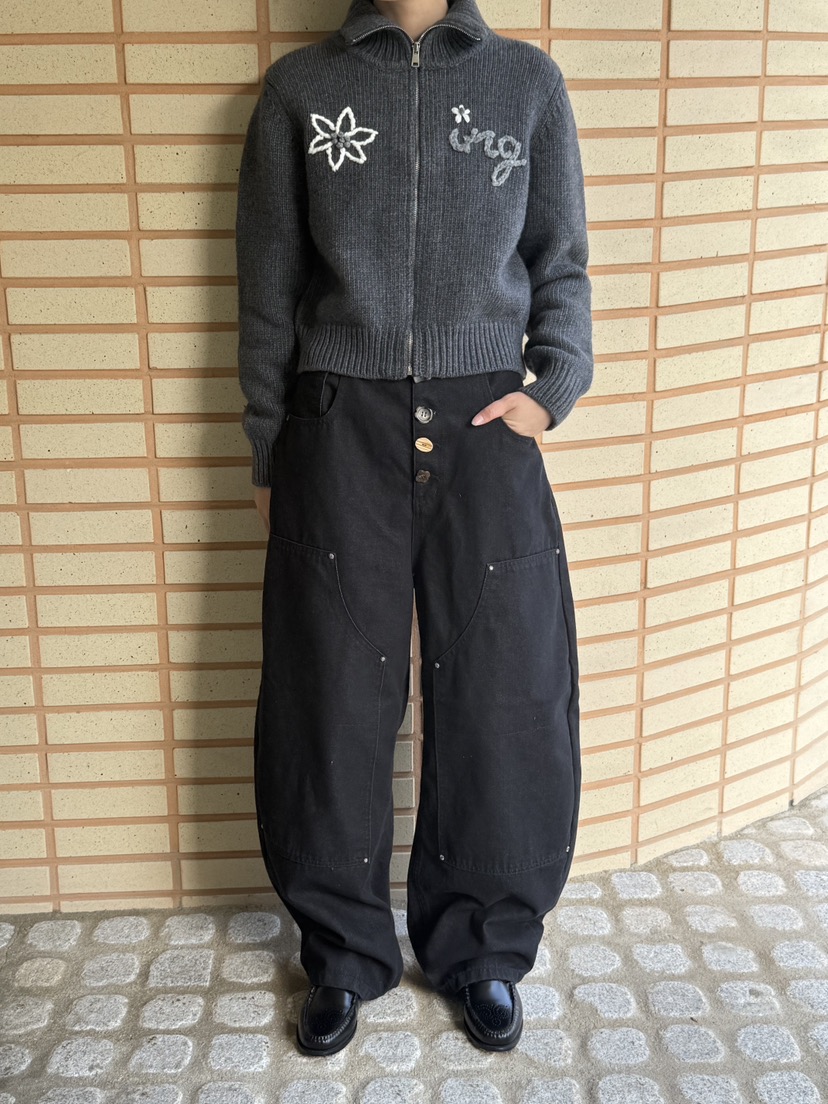 FIFO韓國代購㊣女士新品熱賣25秋冬推薦時尚真品人氣牛仔褲FIFO牛仔褲