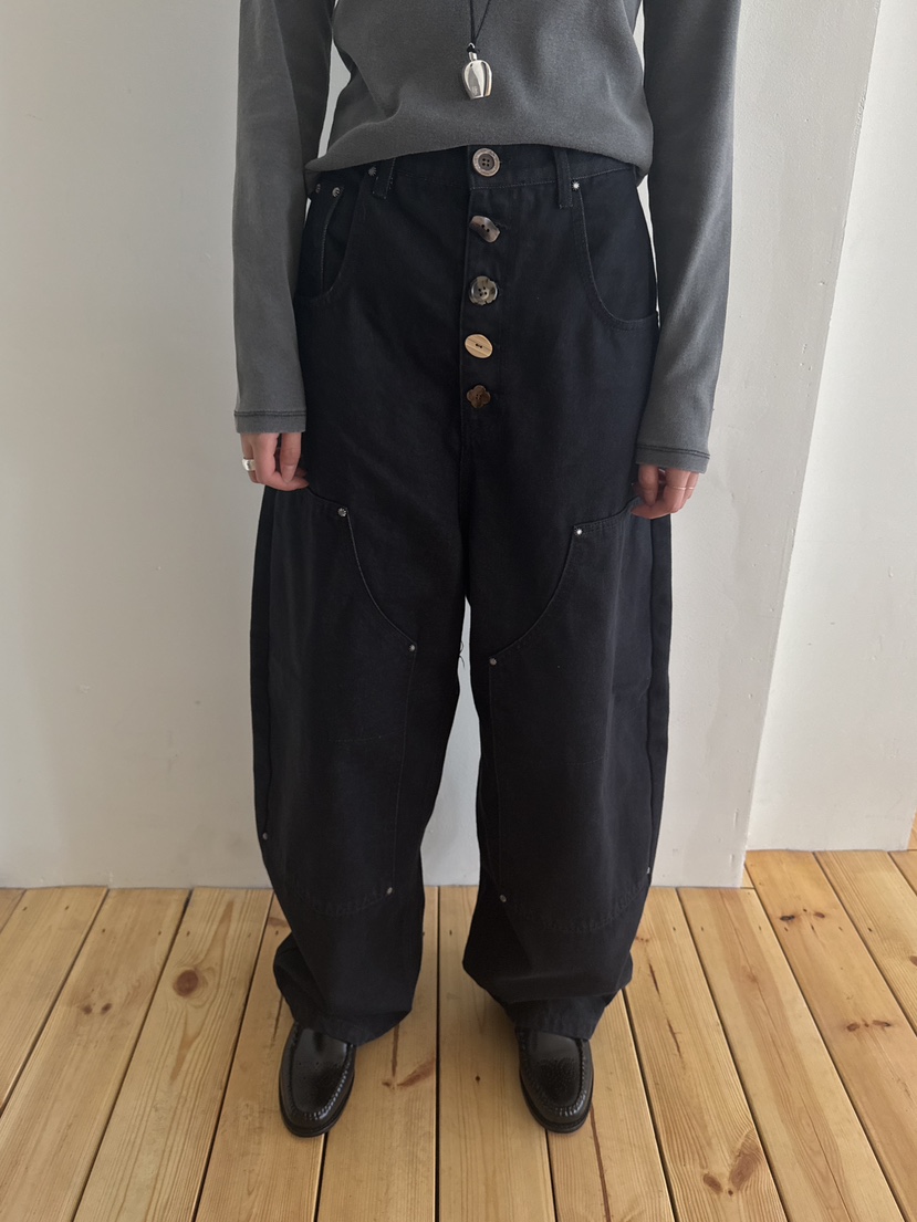 FIFO韓國代購㊣女士新品熱賣25秋冬推薦時尚真品人氣牛仔褲FIFO牛仔褲