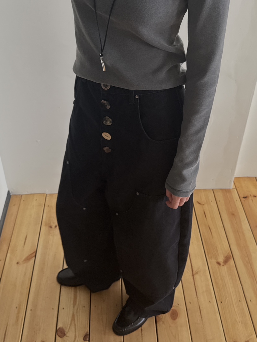 FIFO韓國代購㊣女士新品熱賣25秋冬推薦時尚真品人氣牛仔褲FIFO牛仔褲