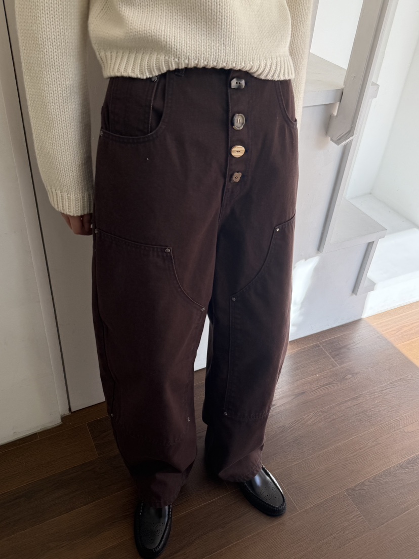 FIFO韓國代購㊣女士新品熱賣25秋冬推薦時尚真品人氣牛仔褲FIFO牛仔褲圖色2