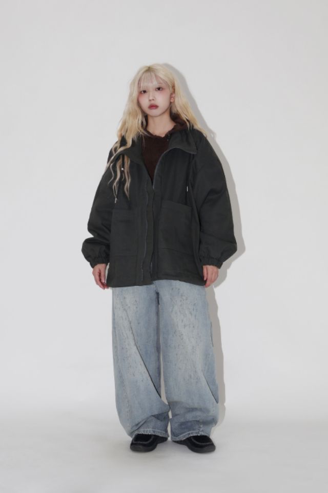 HESTORY東大門㊣實拍女士新款職業時尚短款棉服男女同款高領HESTORY短款棉服