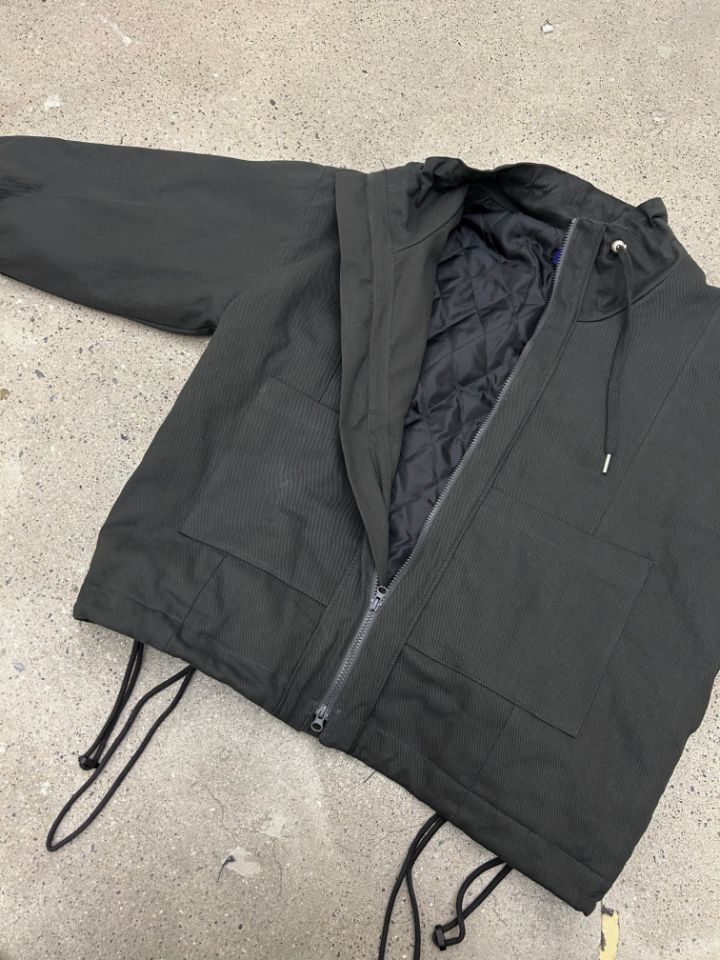 HESTORY東大門㊣實拍女士新款職業時尚短款棉服男女同款高領HESTORY短款棉服