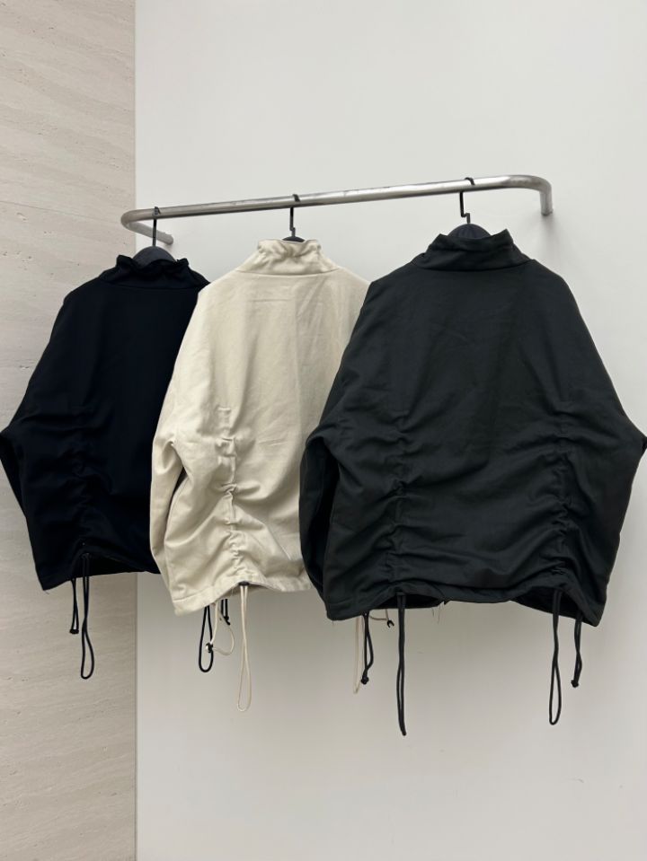 HESTORY東大門㊣實拍女士新款職業時尚短款棉服男女同款高領HESTORY短款棉服