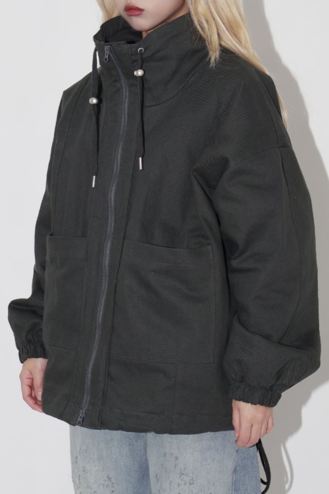 HESTORY東大門㊣實拍女士新款職業時尚短款棉服男女同款高領HESTORY短款棉服