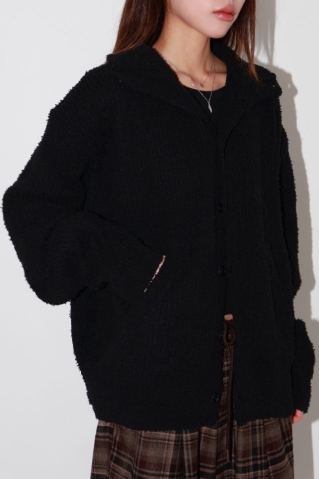 HESTORY東大門㊣實拍女裝新款推薦25秋冬人氣毛衣男女同款開衫HESTORY毛衣