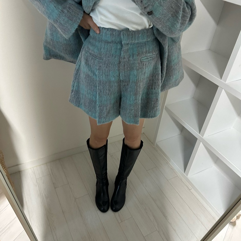 SOUIT東大門㊣實拍女士新品人氣25秋冬時尚休閑推薦褲子馬海毛SOUIT by mabel-L褲子