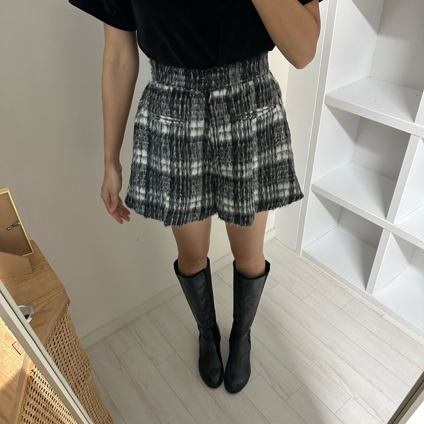 SOUIT東大門㊣實拍女士新品人氣25秋冬時尚休閑推薦褲子馬海毛SOUIT by mabel-L褲子