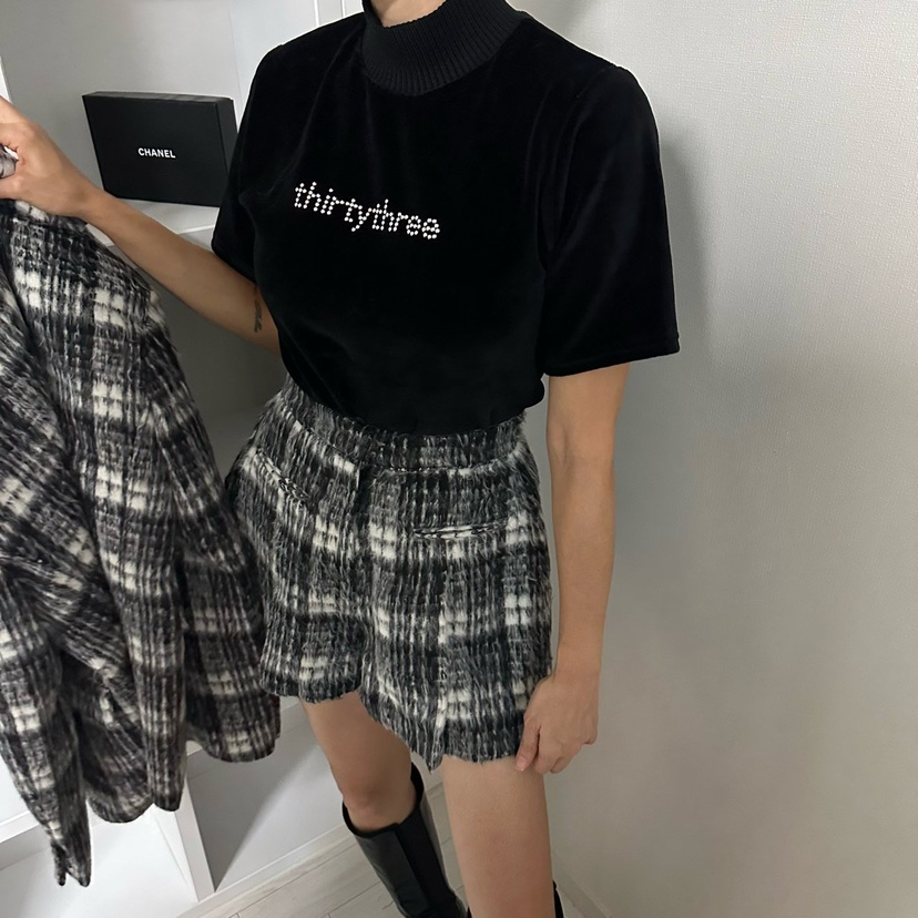 SOUIT東大門㊣實拍女士新品人氣25秋冬時尚休閑推薦褲子馬海毛SOUIT by mabel-L褲子