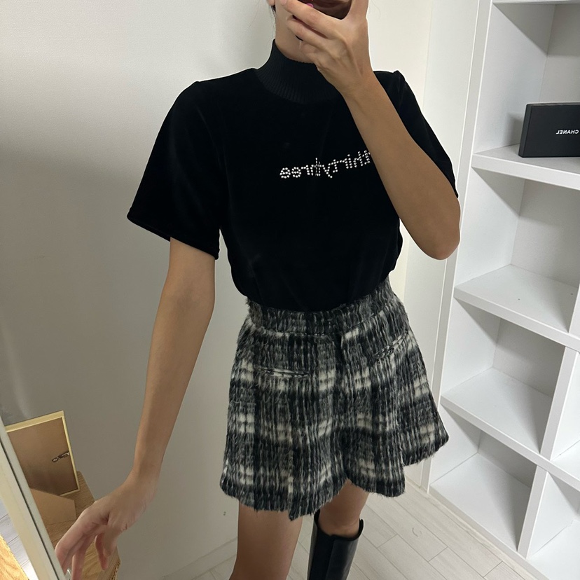 SOUIT東大門㊣實拍女士新品人氣25秋冬時尚休閑推薦褲子馬海毛SOUIT by mabel-L褲子