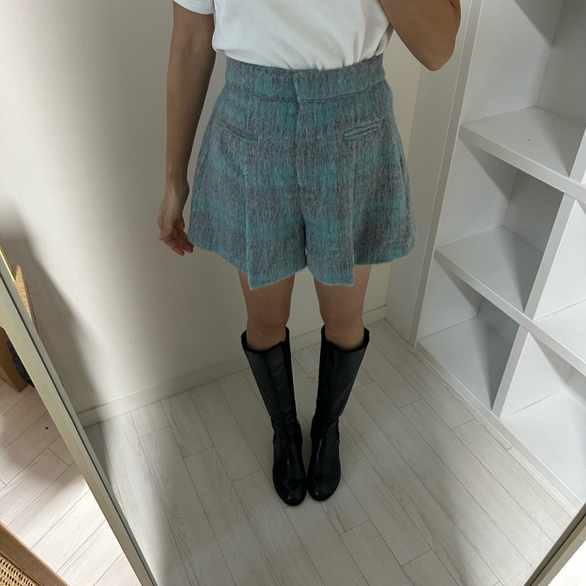 SOUIT東大門㊣實拍女士新品人氣25秋冬時尚休閑推薦褲子馬海毛SOUIT by mabel-L褲子