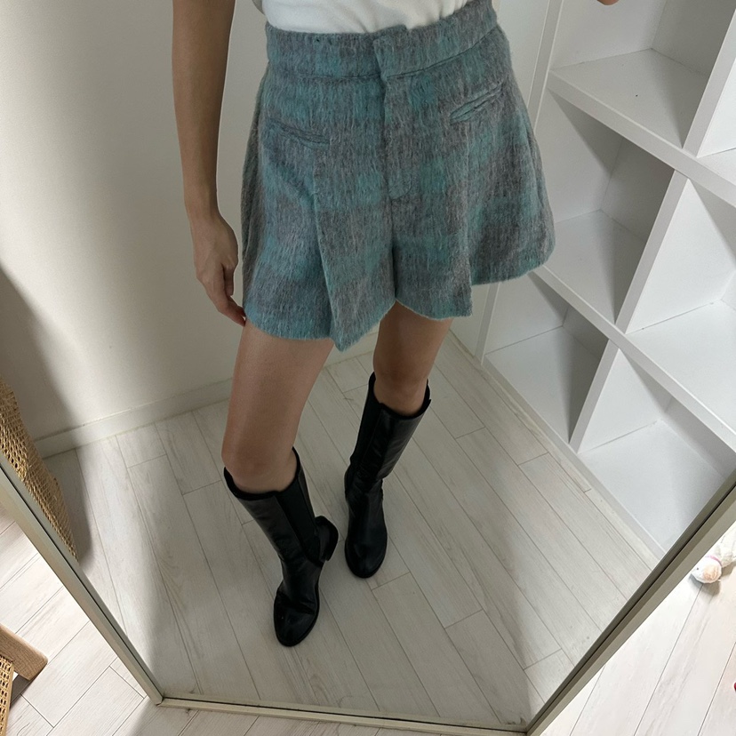 SOUIT東大門㊣實拍女士新品人氣25秋冬時尚休閑推薦褲子馬海毛SOUIT by mabel-L褲子