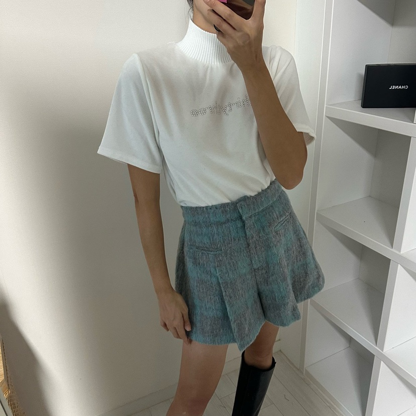 SOUIT東大門㊣實拍女士新品人氣25秋冬時尚休閑推薦褲子馬海毛SOUIT by mabel-L褲子