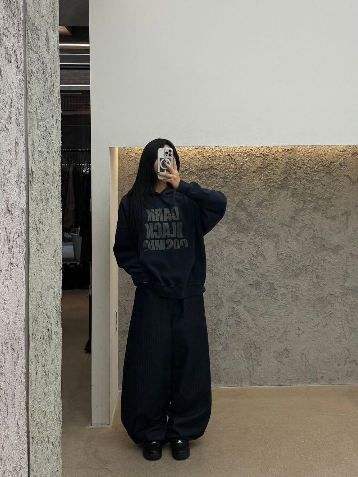 HESTORY韓國直郵㊣女裝新品熱賣時尚職業25秋冬衛衣男女同款兜帽HESTORY衛衣