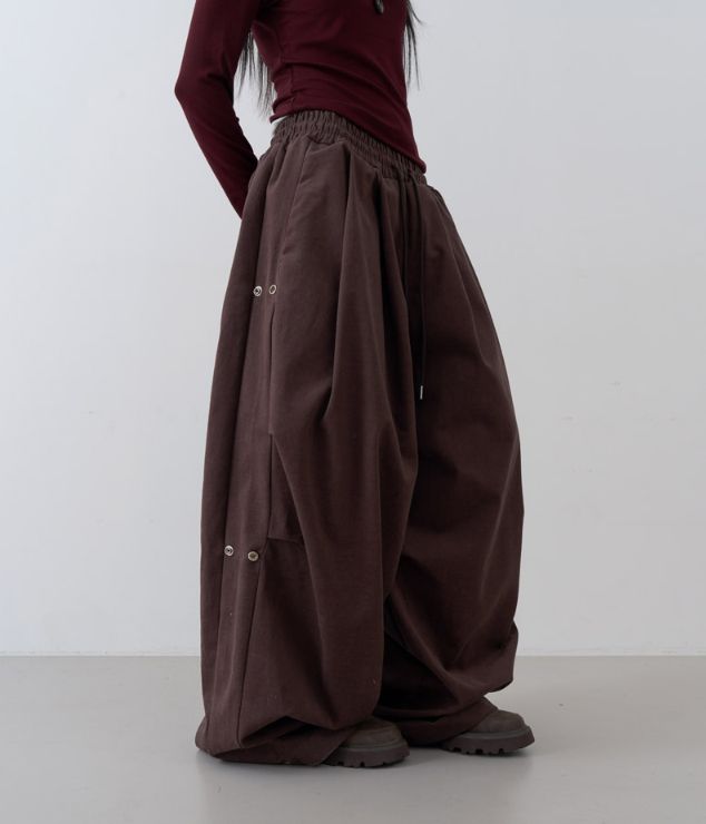 HESTORY韓國代購㊣女士新品熱賣25秋冬時尚人氣休閑褲男女同款HESTORY休閑褲