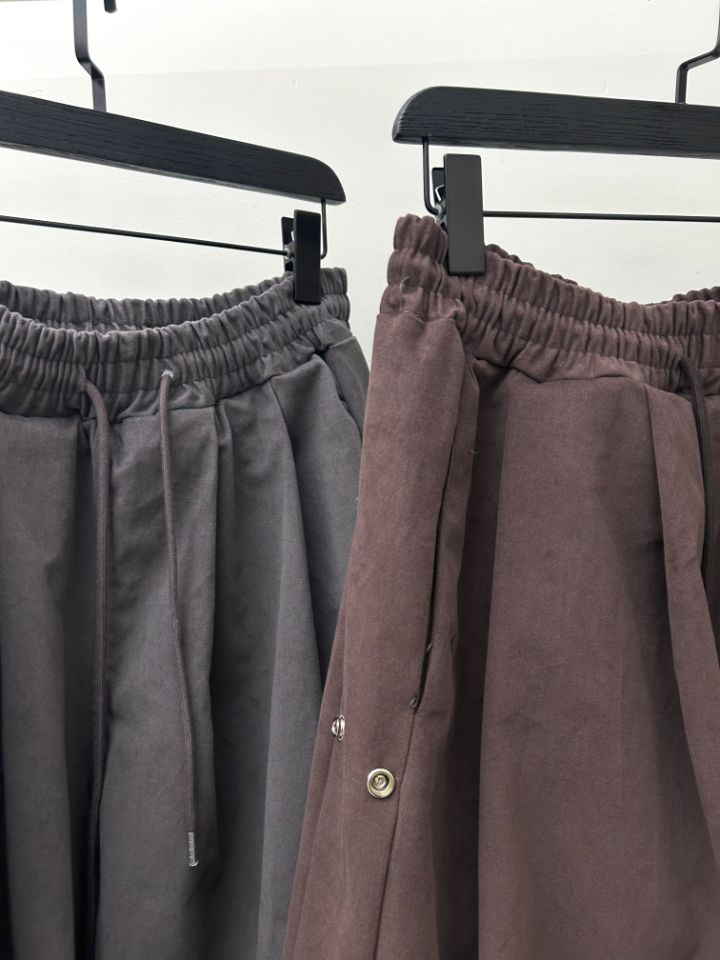 HESTORY韓國代購㊣女士新品熱賣25秋冬時尚人氣休閑褲男女同款HESTORY休閑褲