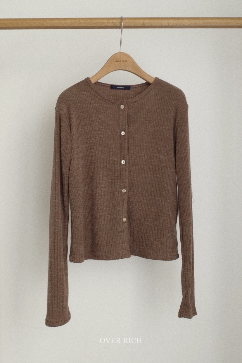 OVER RICH東大門㊣代購女裝新品熱賣25秋冬休閑人氣針織衫OVER RICH針織衫圖色2
