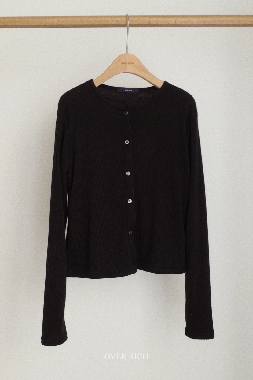 OVER RICH東大門㊣代購女裝新品熱賣25秋冬休閑人氣針織衫OVER RICH針織衫圖色3