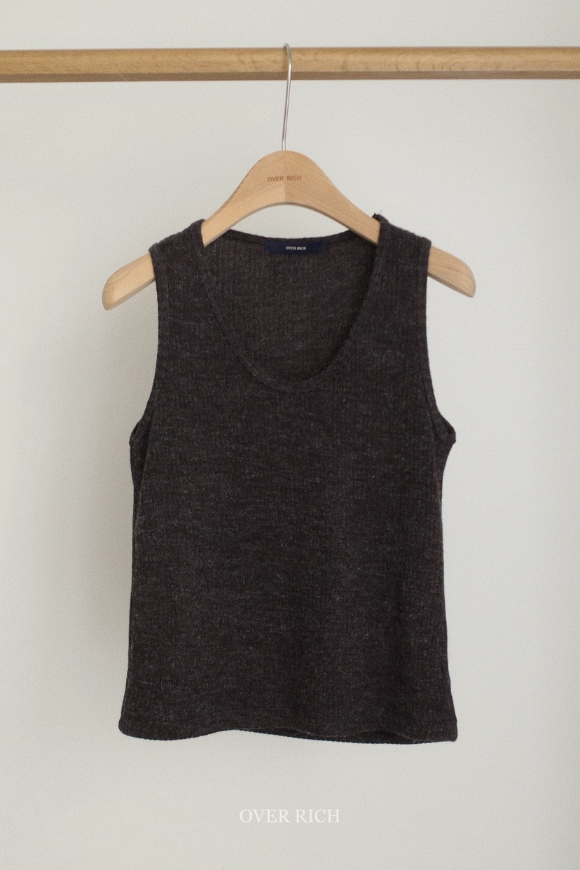 OVER RICH東大門㊣代購女士新款時尚推薦熱賣人氣吊帶背心OVER RICH吊帶/背心圖色1