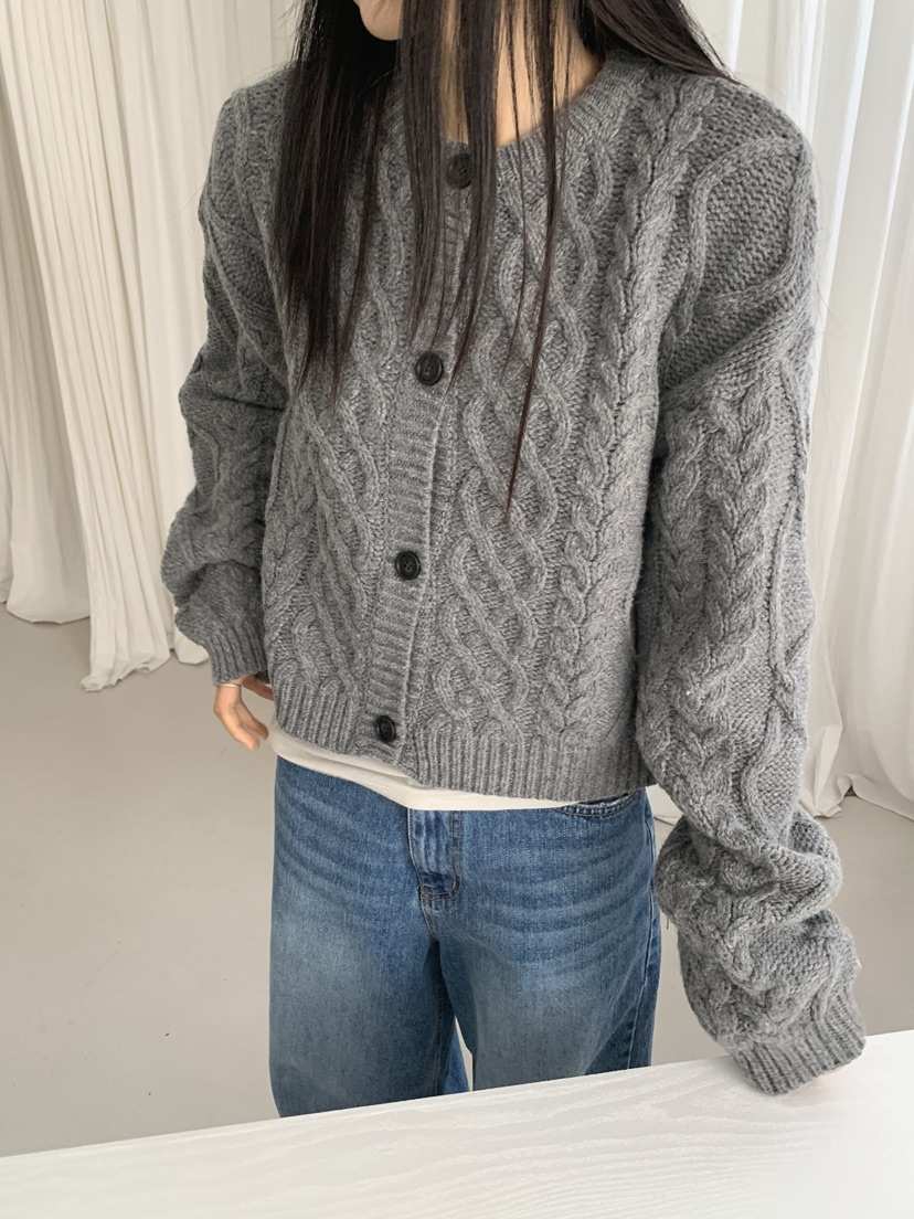 COME OPEN韓國代購㊣女裝新款時尚25秋冬熱賣人氣休閑針織衫COMP-(COME OPEN)針織衫