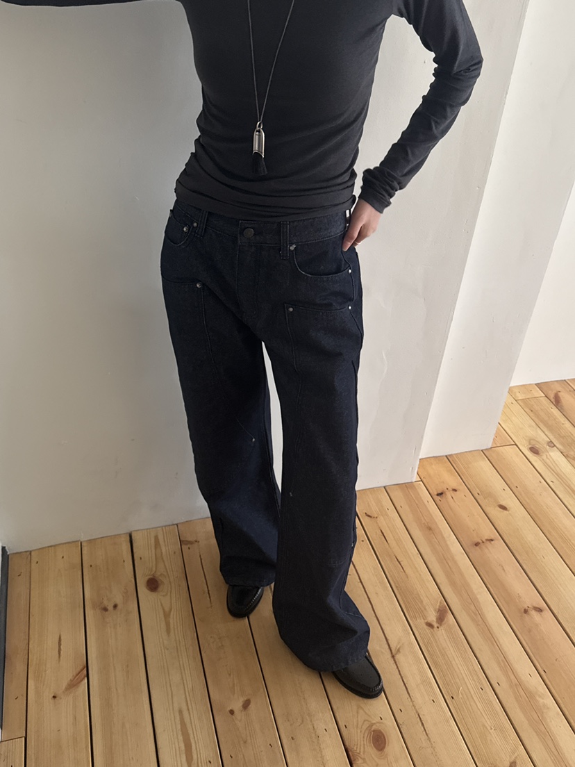 FIFO東大門㊣直郵女士新款推薦熱賣人氣真品休閑25秋冬牛仔褲FIFO牛仔褲