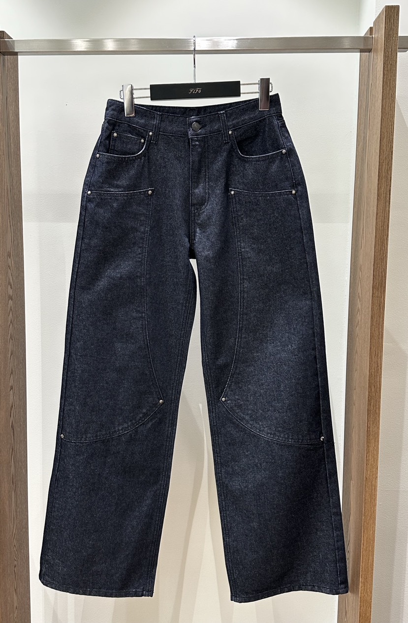 FIFO東大門㊣直郵女士新款推薦熱賣人氣真品休閑25秋冬牛仔褲FIFO牛仔褲圖色1