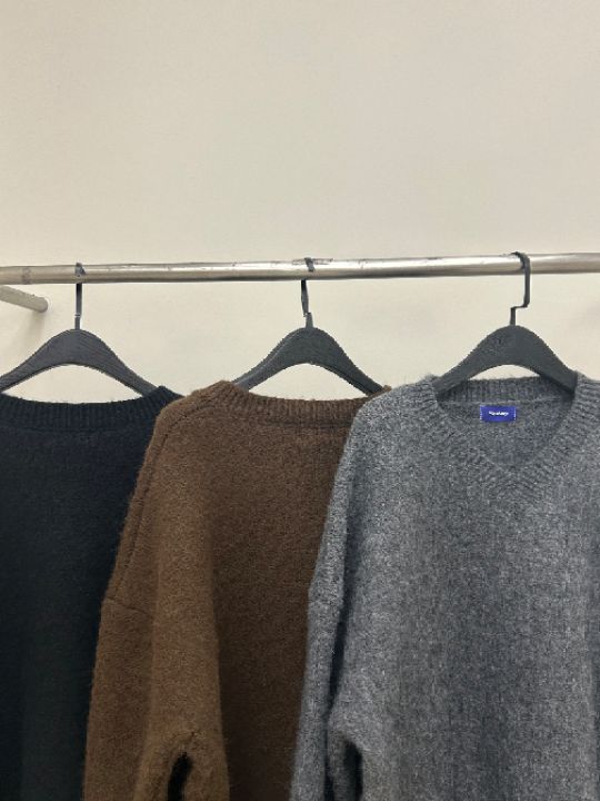 HESTORY韓國代購㊣女士新款熱賣人氣毛衣男女同款V領羊毛寬松HESTORY毛衣