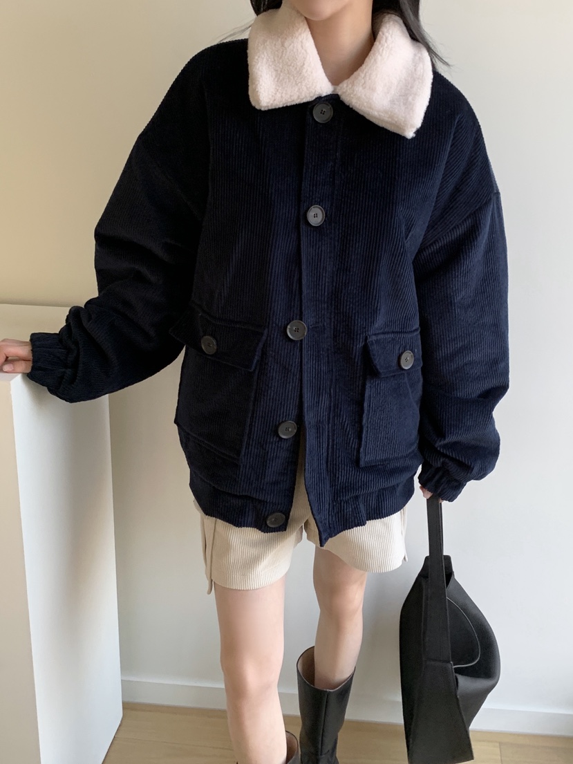 BOUND.A東大門㊣代購女裝新款25秋冬真品時尚熱賣人氣夾克BOUND.A夾克圖色1