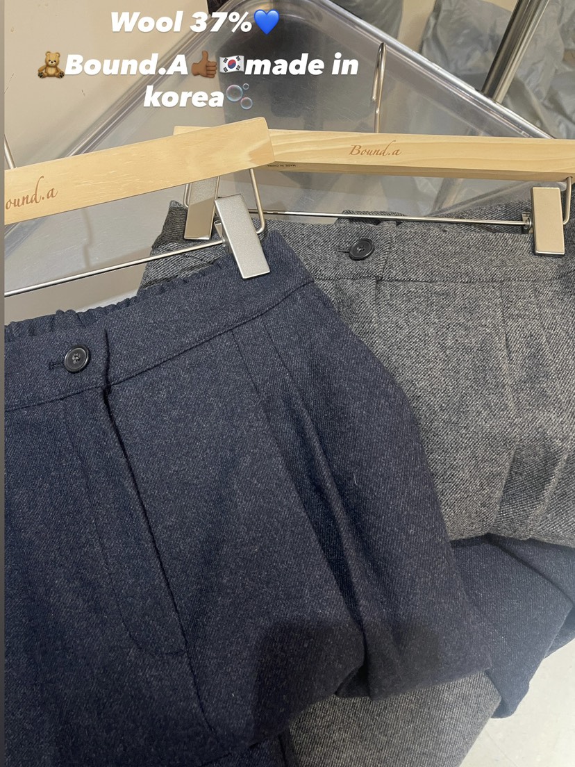 BOUND.A東大門㊣代購女士新款熱賣職業人氣休閑真品休閑褲BOUND.A休閑褲